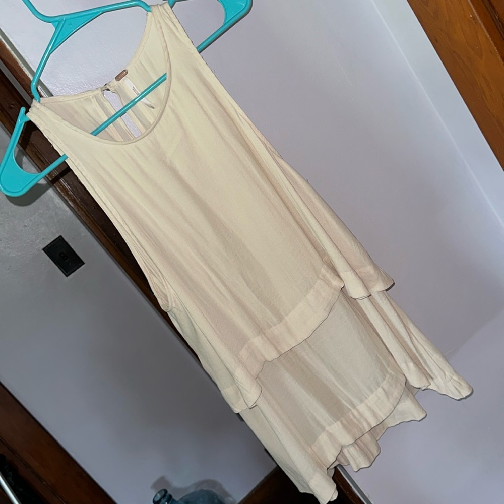 Free people layered silky tank top